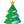 New Year Tree Icon 24x24 png